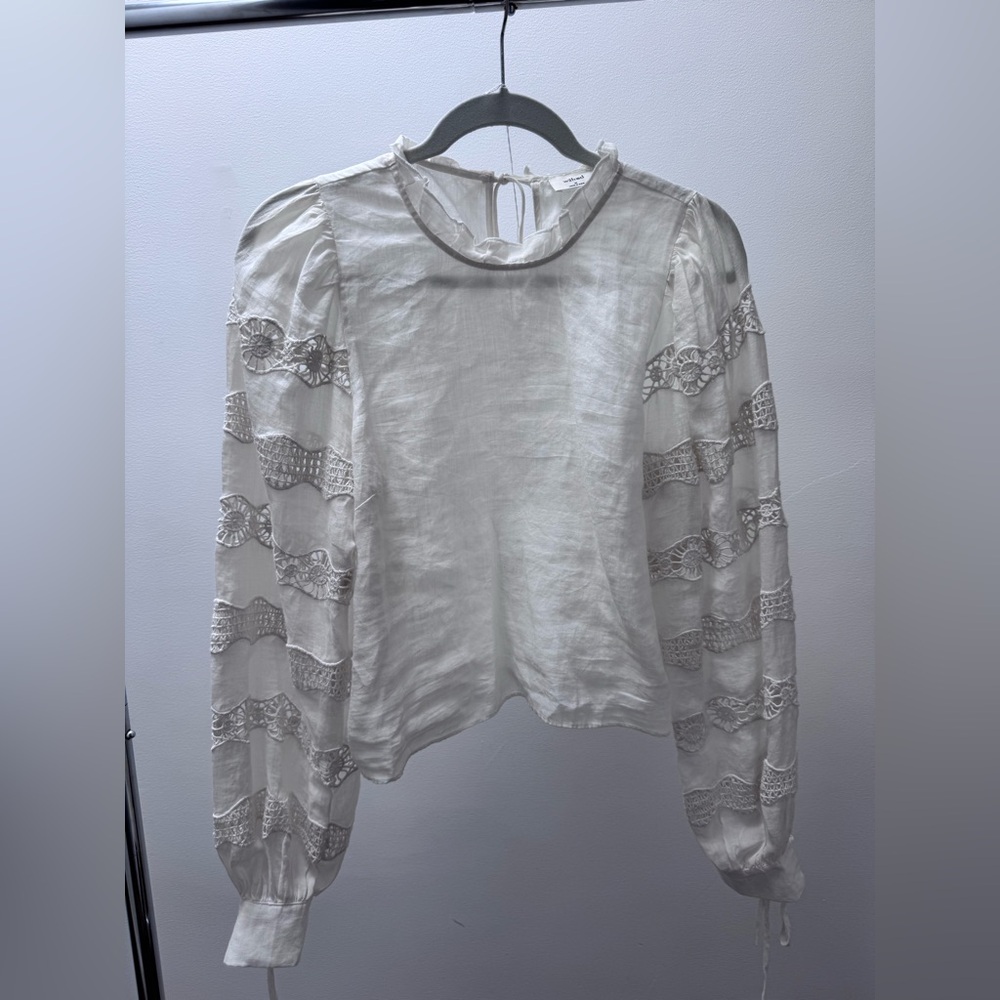 NEVER WORN Aritzia Wilfred Wayfarer Blouse - Picture 4 of 5
